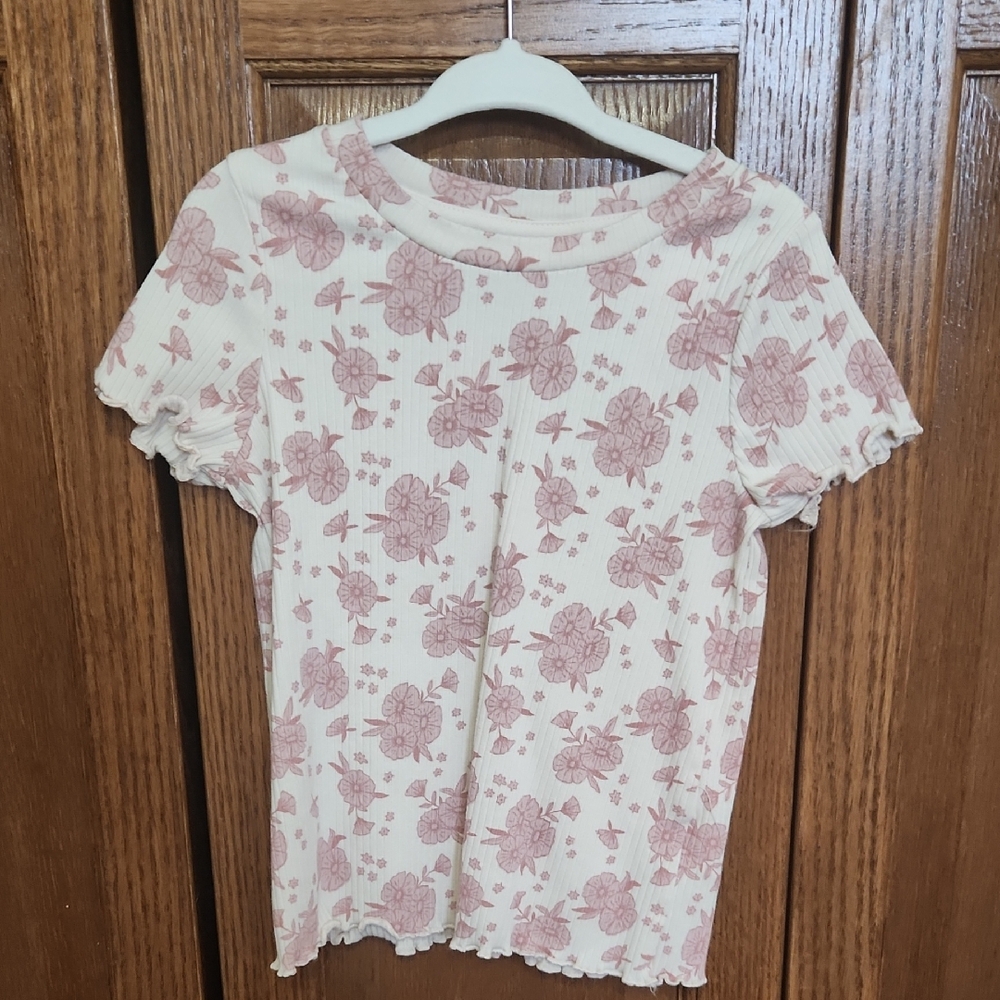 Cat & Jack Pink Floral Top